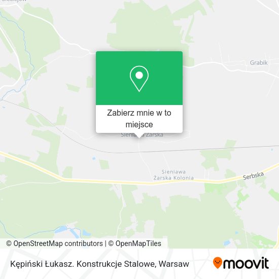 Mapa Kępiński Łukasz. Konstrukcje Stalowe