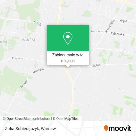 Mapa Zofia Sobierajczyk