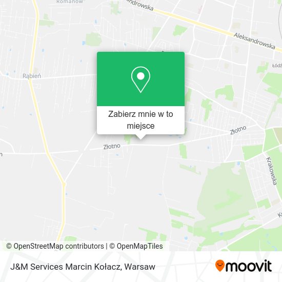 Mapa J&M Services Marcin Kołacz