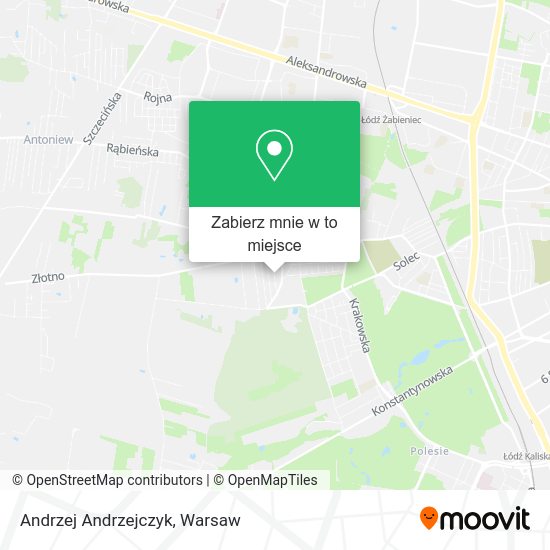 Mapa Andrzej Andrzejczyk