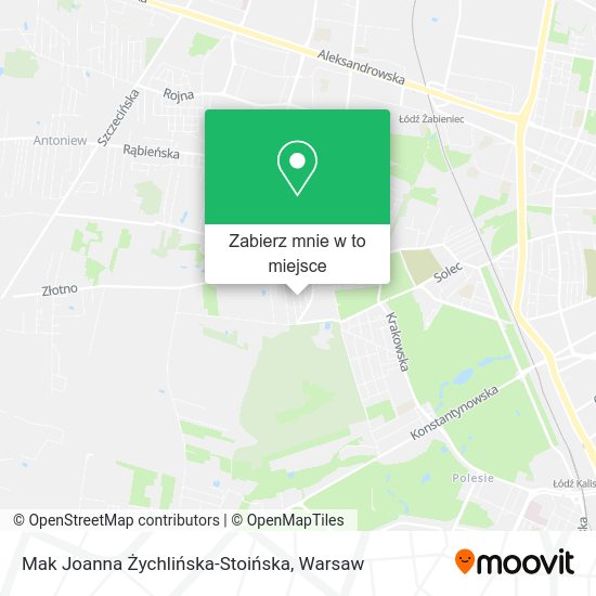 Mapa Mak Joanna Żychlińska-Stoińska