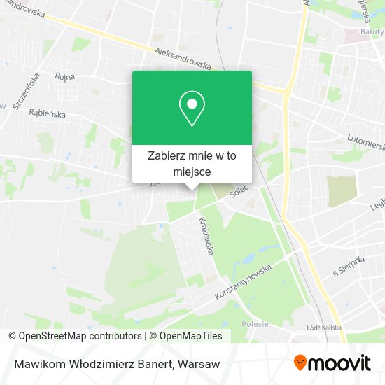 Mapa Mawikom Włodzimierz Banert