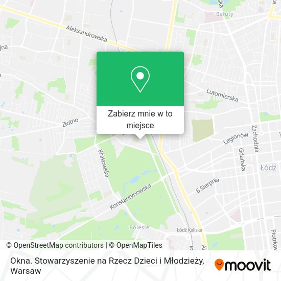 Mapa Okna. Stowarzyszenie na Rzecz Dzieci i Młodzieży