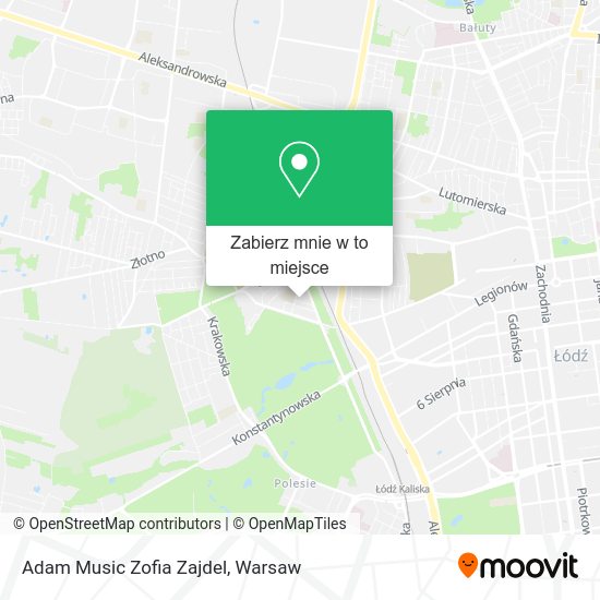 Mapa Adam Music Zofia Zajdel