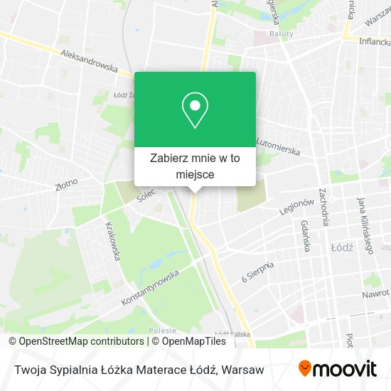 Mapa Twoja Sypialnia Łóżka Materace Łódź