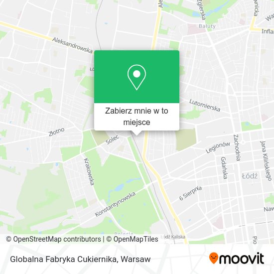 Mapa Globalna Fabryka Cukiernika