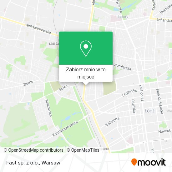 Mapa Fast sp. z o.o.