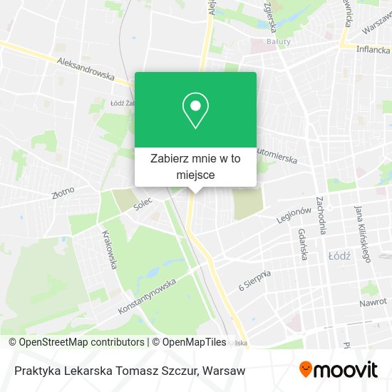 Mapa Praktyka Lekarska Tomasz Szczur