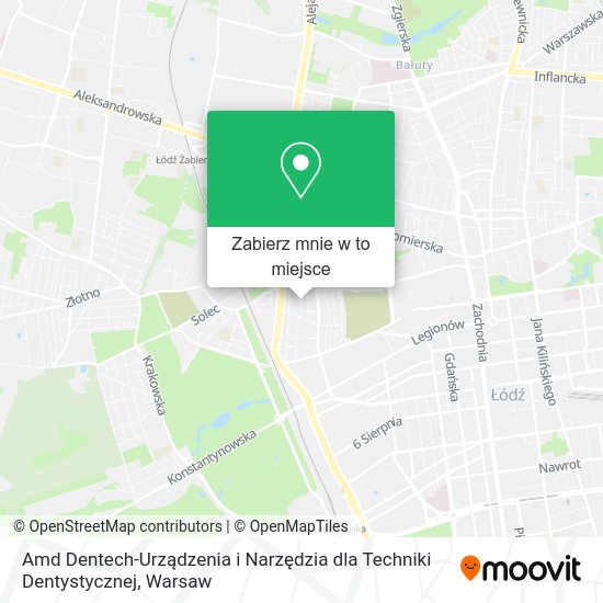 Mapa Amd Dentech-Urządzenia i Narzędzia dla Techniki Dentystycznej