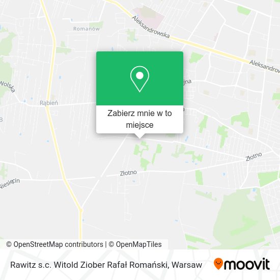 Mapa Rawitz s.c. Witold Ziober Rafał Romański