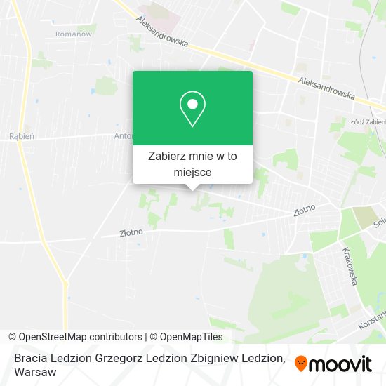 Mapa Bracia Ledzion Grzegorz Ledzion Zbigniew Ledzion