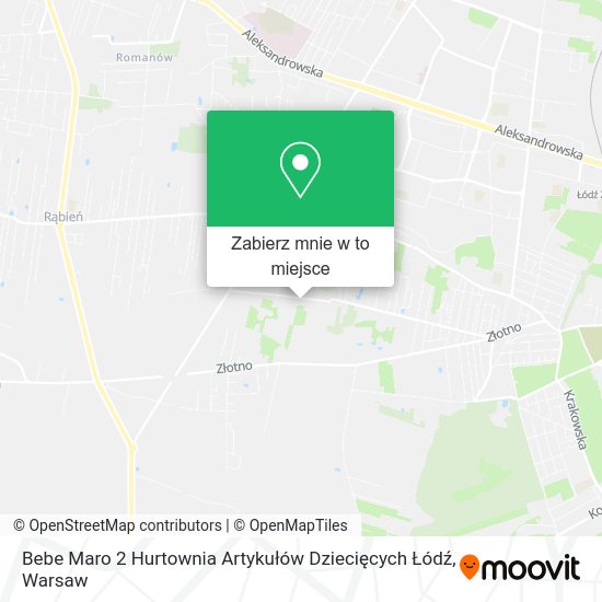 Mapa Bebe Maro 2 Hurtownia Artykułów Dziecięcych Łódź