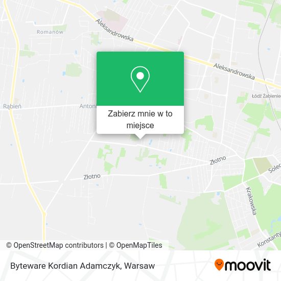 Mapa Byteware Kordian Adamczyk