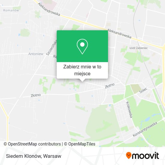 Mapa Siedem Klonów