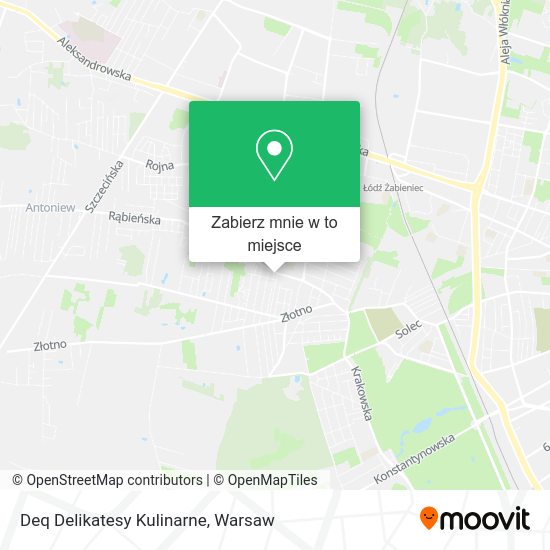 Mapa Deq Delikatesy Kulinarne