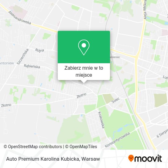 Mapa Auto Premium Karolina Kubicka