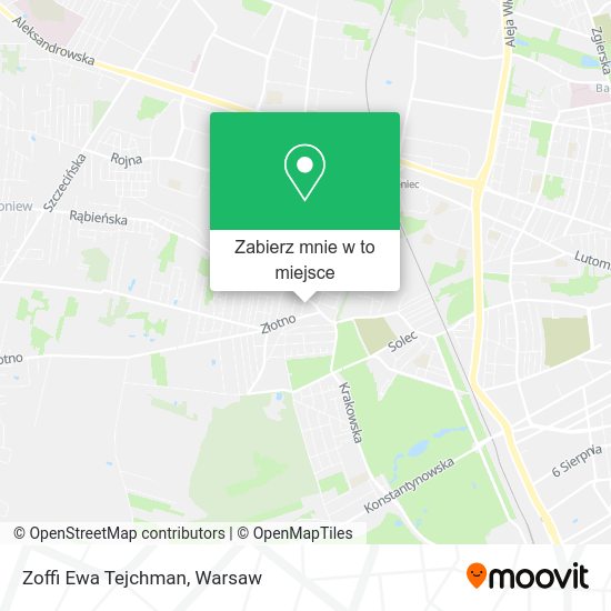 Mapa Zoffi Ewa Tejchman