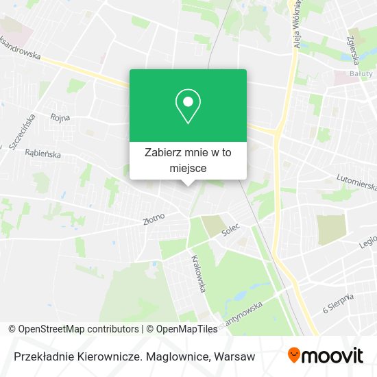 Mapa Przekładnie Kierownicze. Maglownice