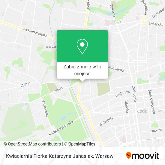 Mapa Kwiaciarnia Florka Katarzyna Janasiak