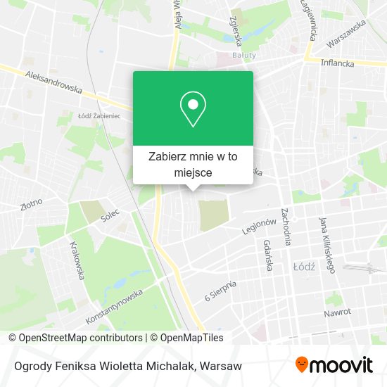 Mapa Ogrody Feniksa Wioletta Michalak