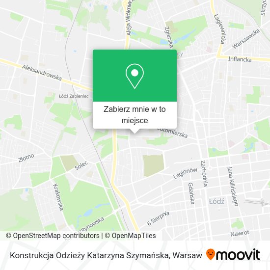 Mapa Konstrukcja Odzieży Katarzyna Szymańska