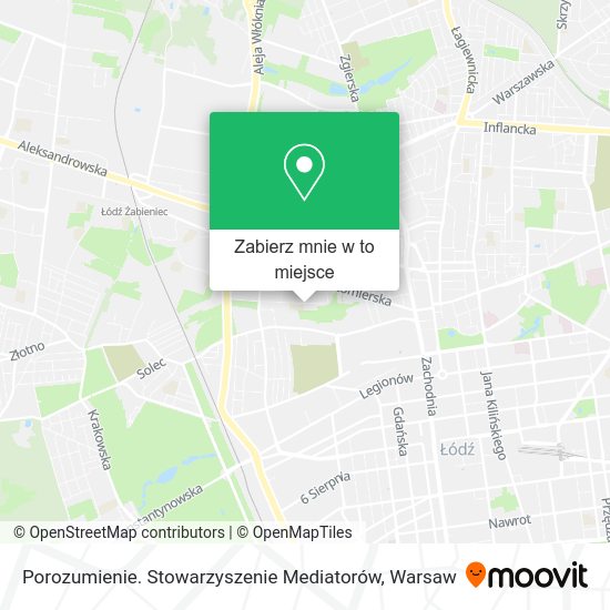 Mapa Porozumienie. Stowarzyszenie Mediatorów