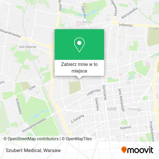 Mapa Szubert Medical