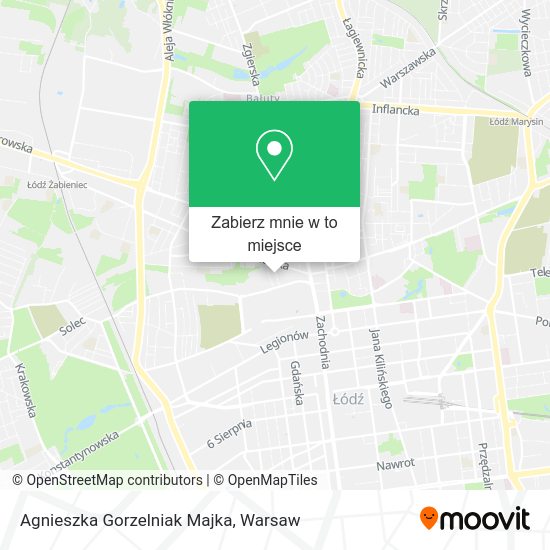 Mapa Agnieszka Gorzelniak Majka