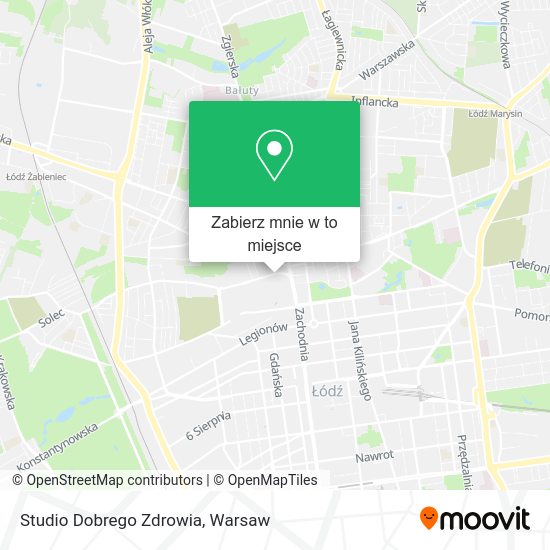 Mapa Studio Dobrego Zdrowia