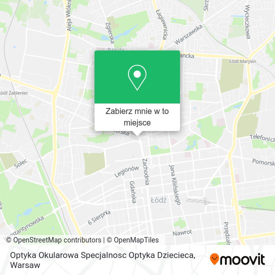 Mapa Optyka Okularowa Specjalnosc Optyka Dziecieca