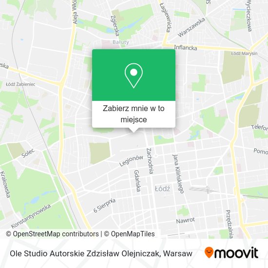 Mapa Ole Studio Autorskie Zdzisław Olejniczak