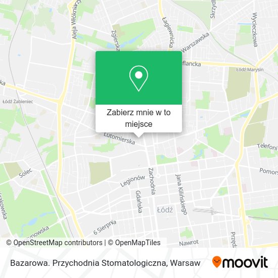 Mapa Bazarowa. Przychodnia Stomatologiczna