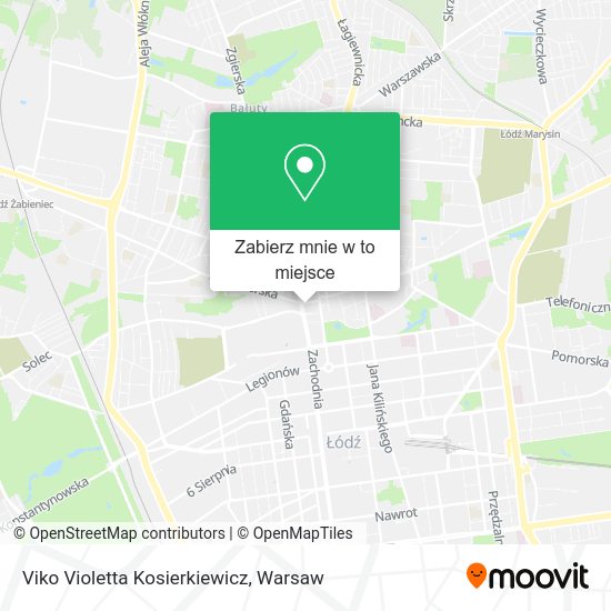 Mapa Viko Violetta Kosierkiewicz