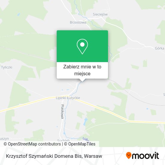 Mapa Krzysztof Szymański Domena Bis