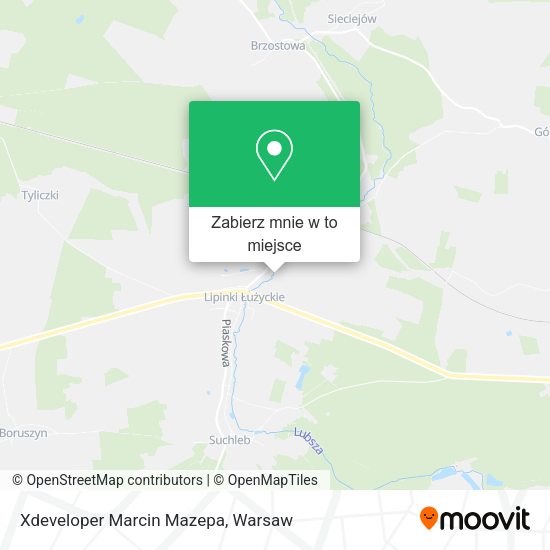 Mapa Xdeveloper Marcin Mazepa