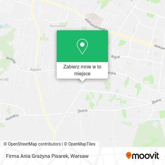 Mapa Firma Ania Grażyna Pisarek