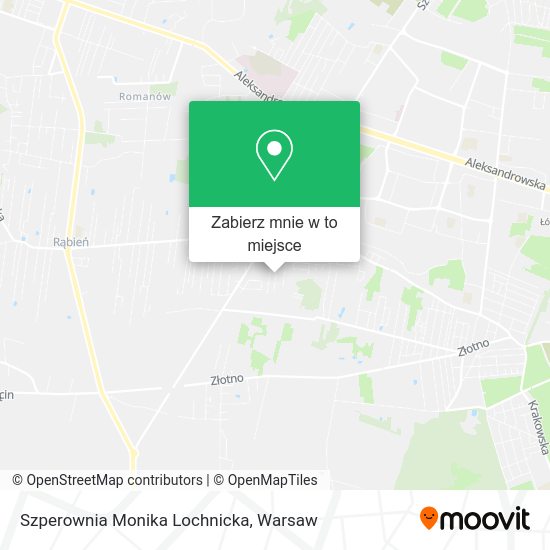 Mapa Szperownia Monika Lochnicka