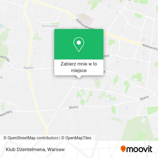 Mapa Klub Dżentelmena