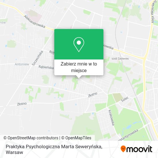 Mapa Praktyka Psychologiczna Marta Seweryńska