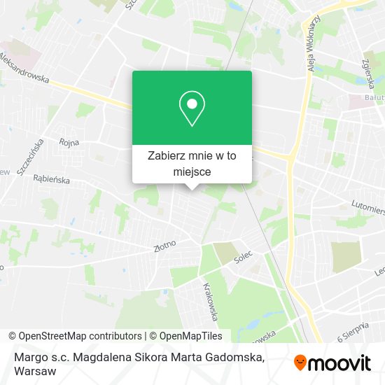 Mapa Margo s.c. Magdalena Sikora Marta Gadomska