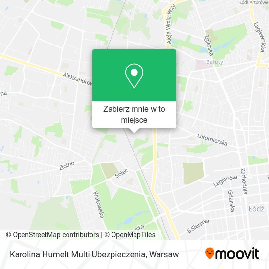 Mapa Karolina Humelt Multi Ubezpieczenia