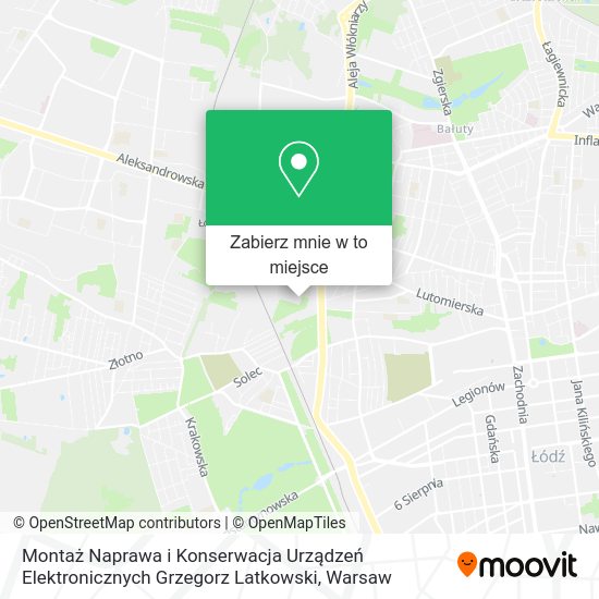 Mapa Montaż Naprawa i Konserwacja Urządzeń Elektronicznych Grzegorz Latkowski