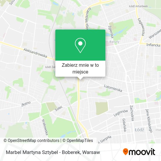 Mapa Marbel Martyna Sztybel - Boberek