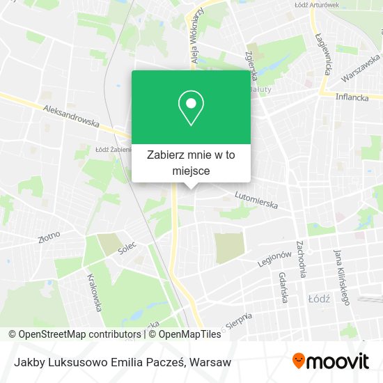 Mapa Jakby Luksusowo Emilia Pacześ