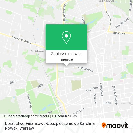 Mapa Doradctwo Finansowo-Ubezpieczeniowe Karolina Nowak