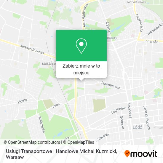 Mapa Uslugi Transportowe i Handlowe Michal Kuzmicki