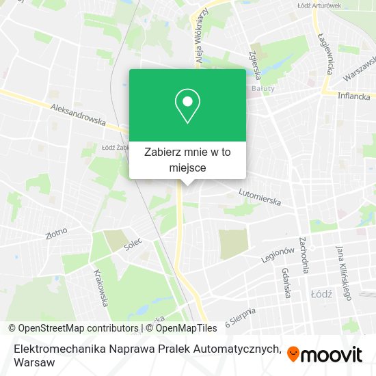 Mapa Elektromechanika Naprawa Pralek Automatycznych