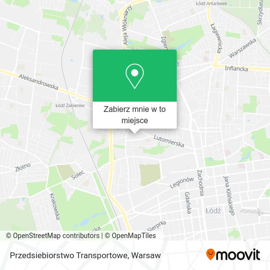 Mapa Przedsiebiorstwo Transportowe