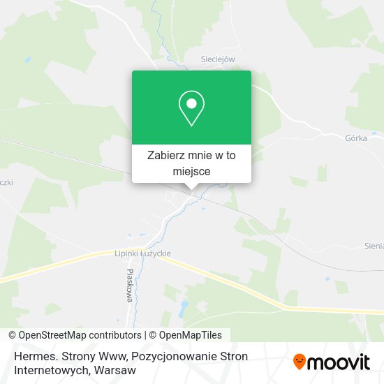 Mapa Hermes. Strony Www, Pozycjonowanie Stron Internetowych