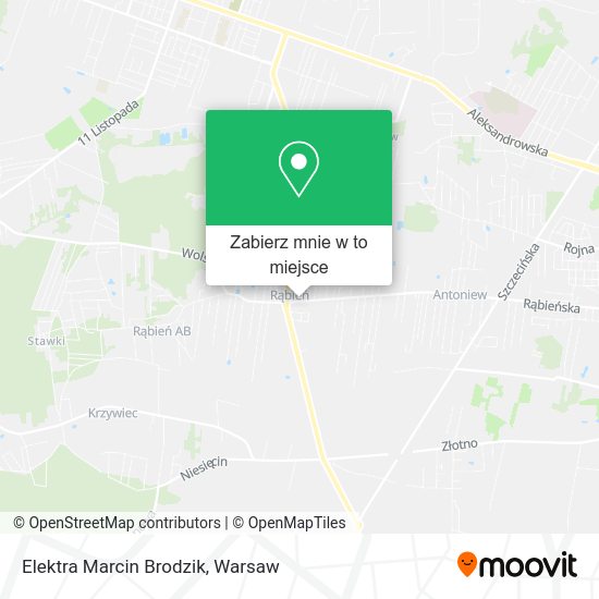 Mapa Elektra Marcin Brodzik